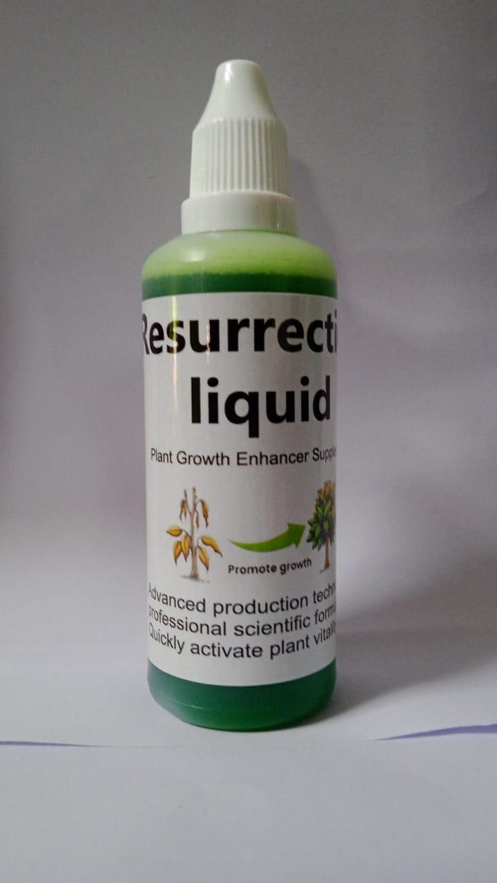 Resurrection Liquid for Plants,Flower 50ML (Pack of 3)